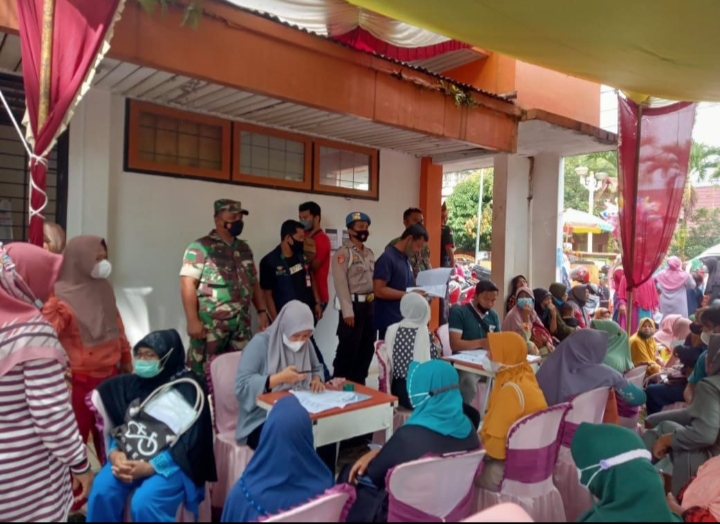 Percepatan Target Vaksinasi, Dandim 0313/KPR Kirim Tim Vaksinasi Ke Rohul