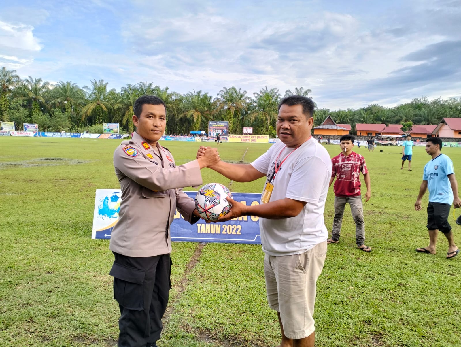 Skor 4-2, Bhayangkara Polres Rohul FC Segel 1 Tiket Ke Final Di Open Sepakbola Bangun Purba Jilid III