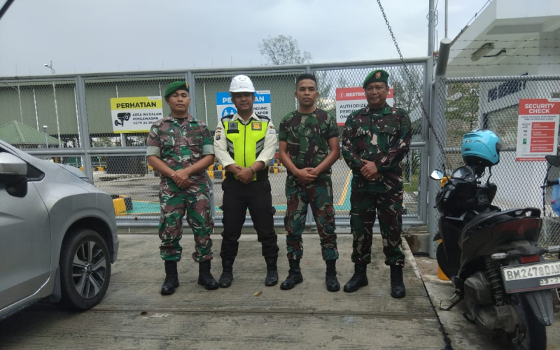 Koramil 01 Dumai Gencarkan Patroli Rutin Jaga Harkamtibmas di Titik Vital Kota