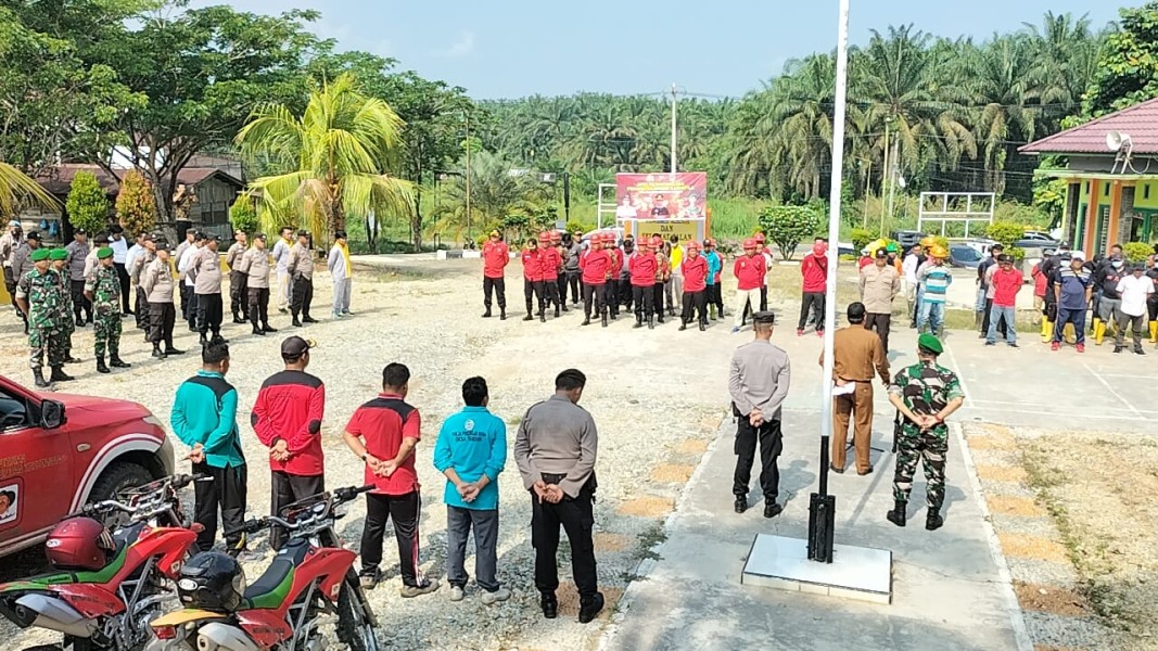 Apel Kesiapsiagaan Penanggulangan Karhutla Di Wilayah Tandun