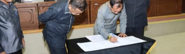Ranperda LKPD APBD Tahun Anggaran 2022 Disetujui Pemkab Dan DPRD Inhil