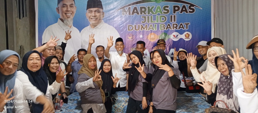 Kampanye Perdana Cawako H Paisal Masyarakat Purnama Membludak Hadir