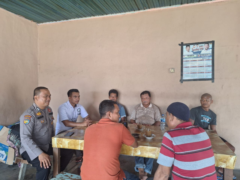 Dipimpin Ipda Jones SH Personil Polsek Rambah HIilir Giat Cooling Sistem Wujudkan Pilkada Aman dan Sejuk