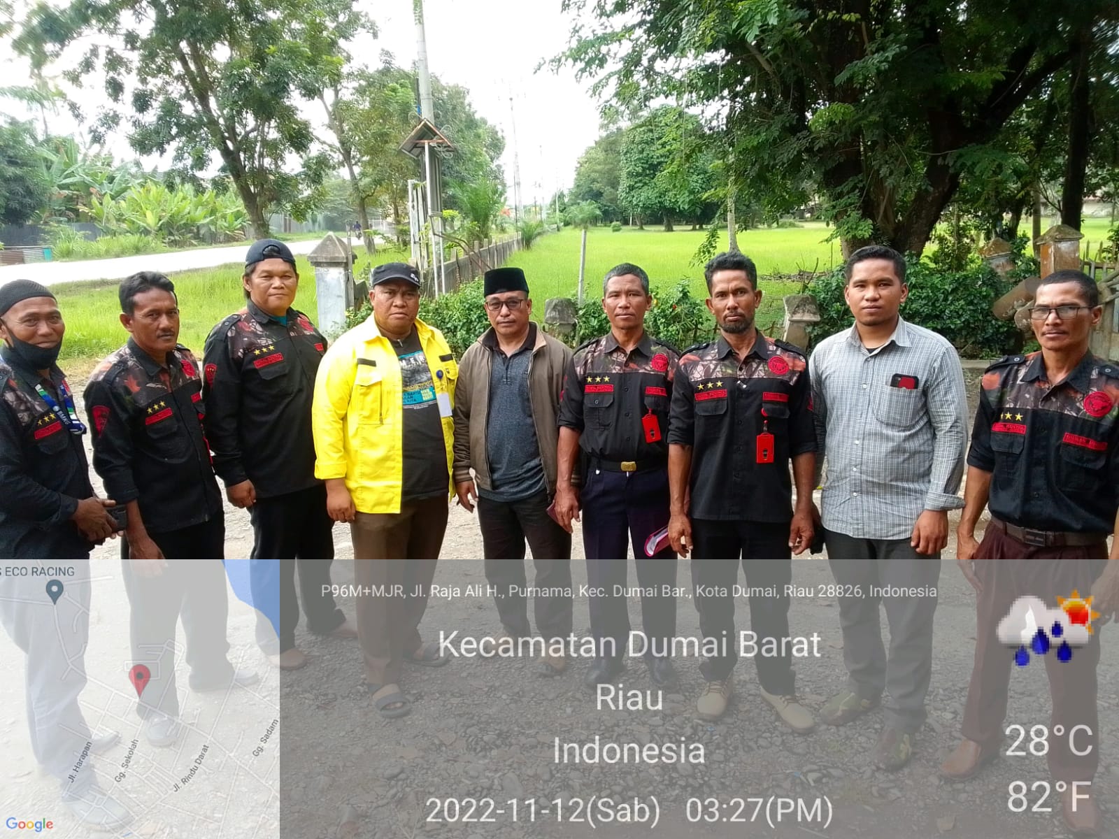 Kedatangan Dr. Elviriadi S.,Pi, M.,Si Pakar Lingkungan Hidup, Warga Berharap Persoalan Tumpahan HCL Segera Rampung