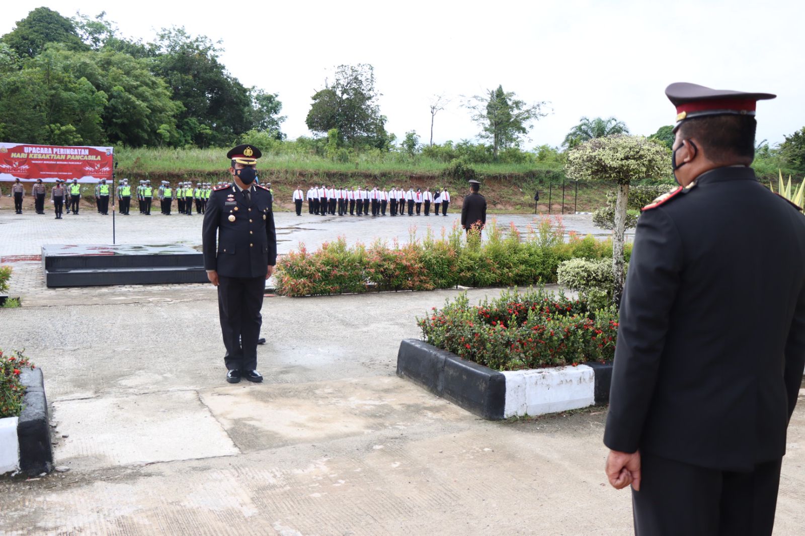 Jadi Irup Hari Kesaktian Pancasila Tahun 2022, Wakapolres Rohul: Bangkit Bergerak Bersama Pancasila