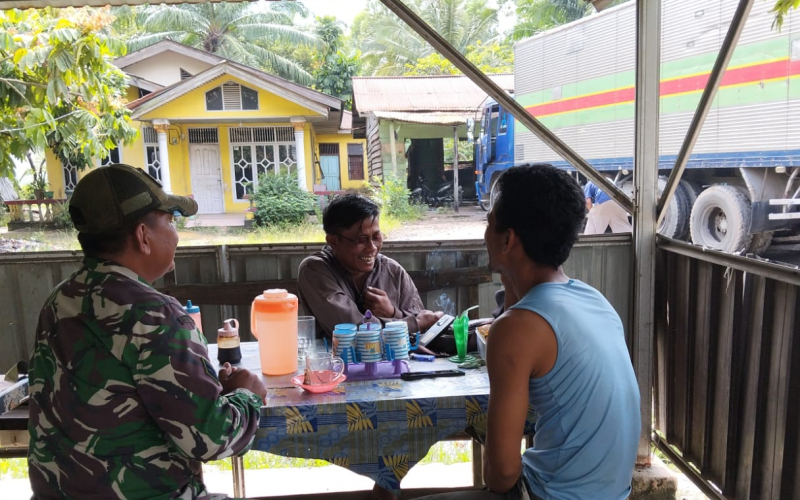 Patroli Terpadu SKK Migas Pertamina dan Babinsa Pastikan Keamanan Jalur Pipa di Dumai