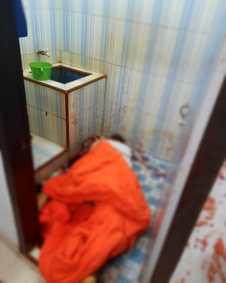 Penemuan Mayat Lelaki Dengan Kondisi Berlumuran Darah