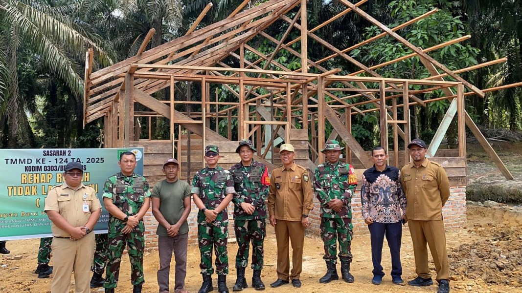 Pembukaan TMMD ke 124 di Kabupaten Bengkalis, Ini Pesan Dandim