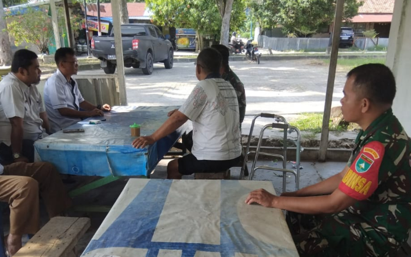 Koramil 01 Dumai dan Babinsa Tinjau Kesiapan Lahan Pembangunan KDKMP di Kelurahan Bintan