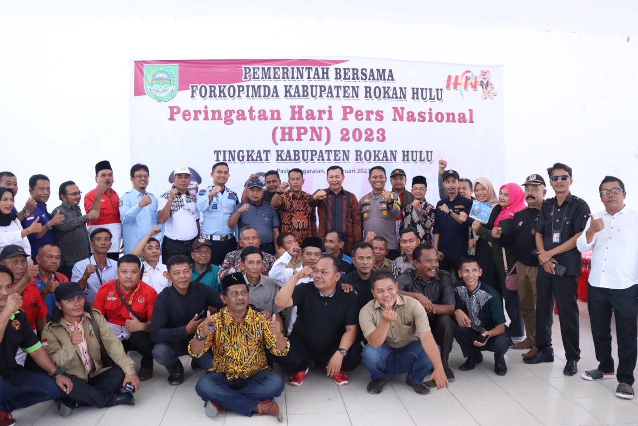 Dihadiri Wabup H Indra Gunawan Dan Kapolres AKBP Pangucap, HPN Tahun 2023 Berlangsung Meriah Dan Sukses