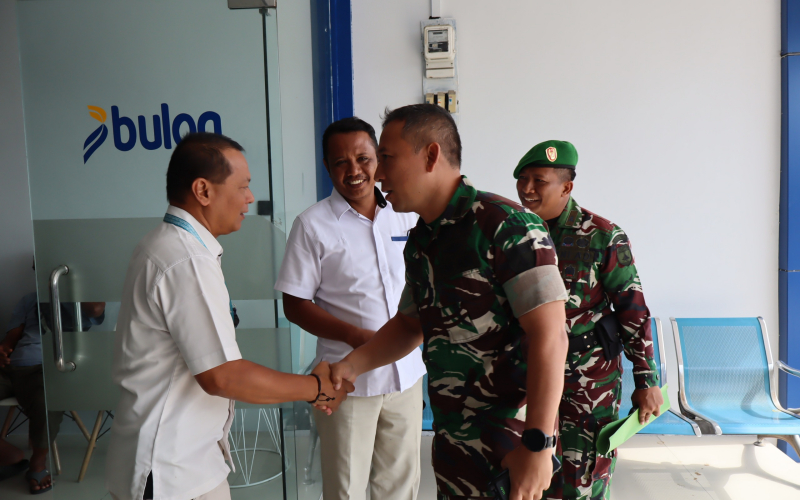 Dukung Ketahanan Pangan Nasional, Dandim Dumai Bersinergi dengan Bulog