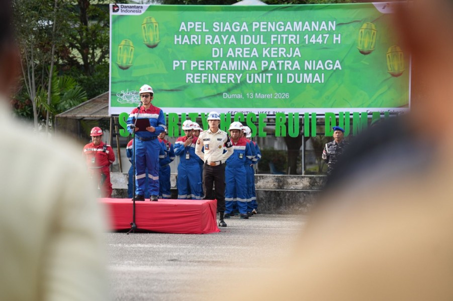 Aktifkan Satgas RAFI dan Gelar Apel Siaga Pengamanan, Wujud Dari Komitmen Kilang Pertamina Dumai Jaga Pasokan Energi Jelang Lebaran