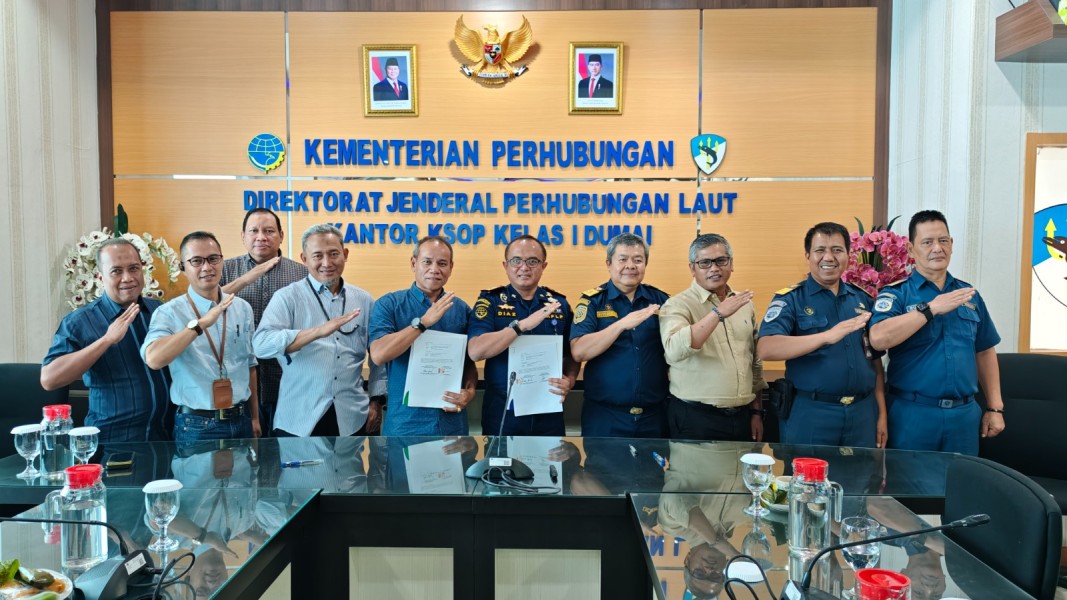 Pelindo Dumai Dapat Mandat Layani Pemanduan Kapal di Terminal Khusus PT STA Oils and Fats