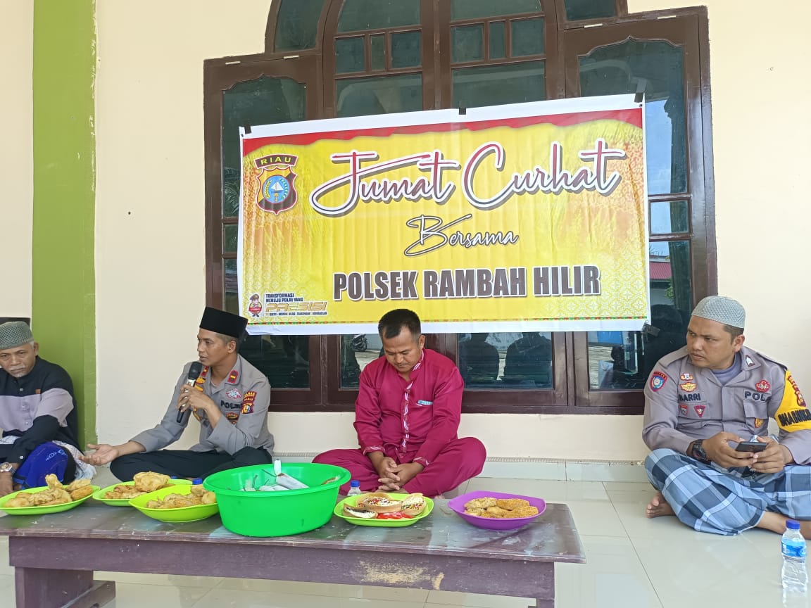 Aktif Lakukan Kontrol Situasi Kamtibmas, Masyarakat Rambah Muda Berterimakasih Pada Polsek Rambahhilir