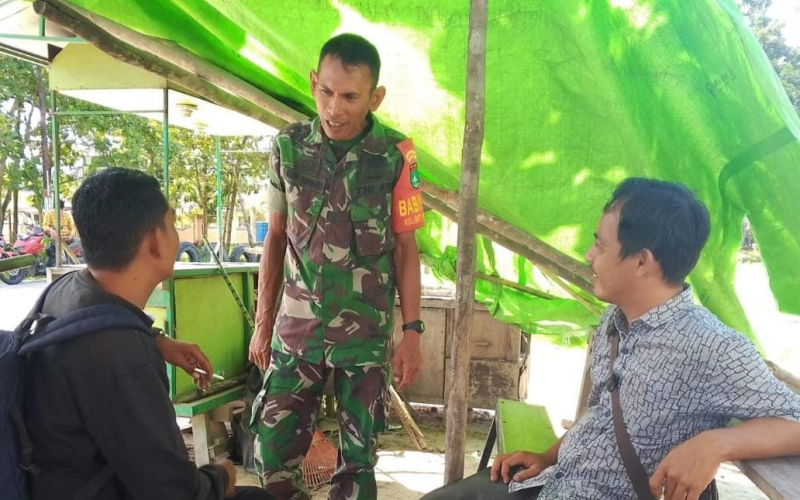 Babinsa Koramil 01 Dumai Bersama SKK Migas dan Pertamina Patroli Keamanan Jalur Pipa Minyak