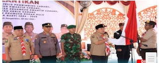 Bupati Rohul H Sukiman Lantik Kwarcab, LPK Dan Dewan Kerja Cabang Pramuka Periode 2024 - 2029