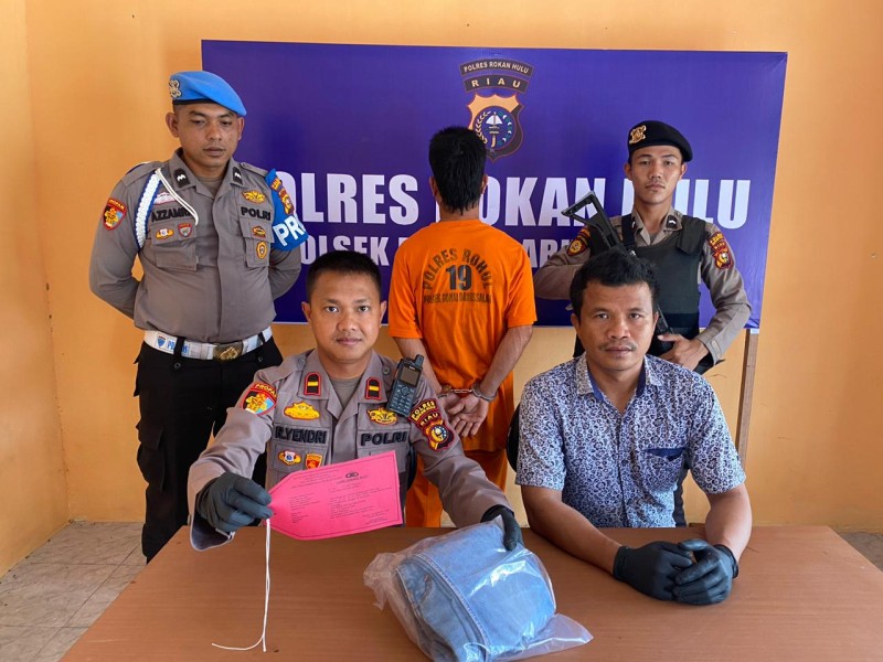 Pria Ini Diamankan Personil Polsek Bonaidarussalam Dalam Kasus TP Penganiayaan