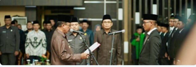 Sebanyak 407 Pejabat Fungsional Guru Inhil  Dilantik Bupati HM Wardan
