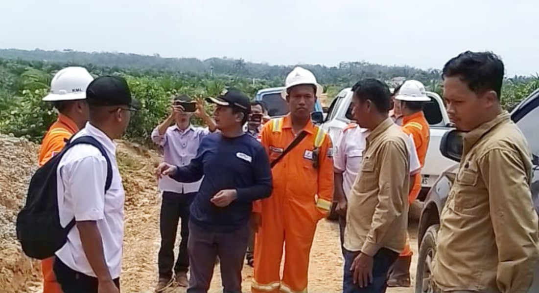 Bersama Pemkab Rohul, Tiga Perusahaan Kolaborasi Perbaiki Jalan Dayo Menuju Pendalian, Sebagai Bentuk TJSP