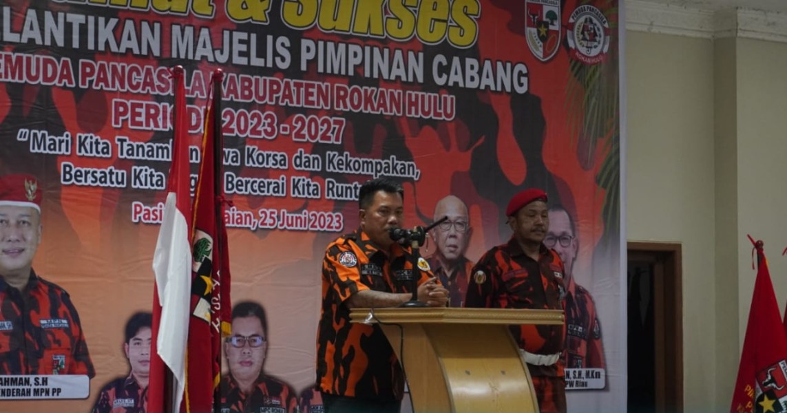 Bupati Sukiman Harap Program Pemuda Pancasila Berkontribusi Bagi Masyarakat