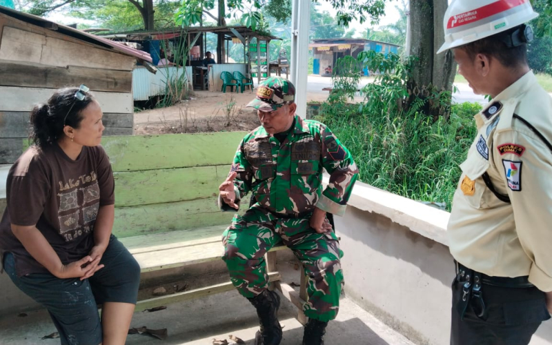 Koramil 01 Dumai dan PT PGN Perkuat Patroli Pengamanan Jaringan Pipa Gas