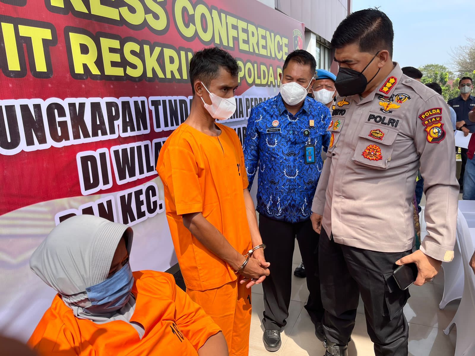 Polda Riau Ringkus 2 Pelaku Pengirim Pekerja Migral Ilegal ke Malaysia, 1 DPO