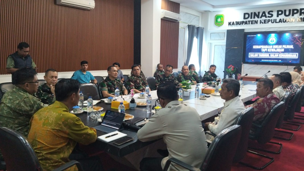 Sinergi TNI dan Pemkab Meranti Diperkuat untuk Antisipasi Ancaman Karhutla