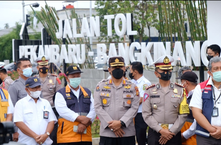 Tol Pekanbaru Bangkinang Dibuka Sementara Fungsional, Kapolda Riau Irjen Moh Iqbal : Berikan Layanan Prima Kepada Masyarakat