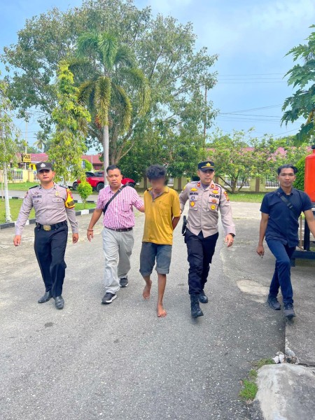 Polsek Kepenuhan Polres Rohul Ungkap Tindak Pidana Pencurian