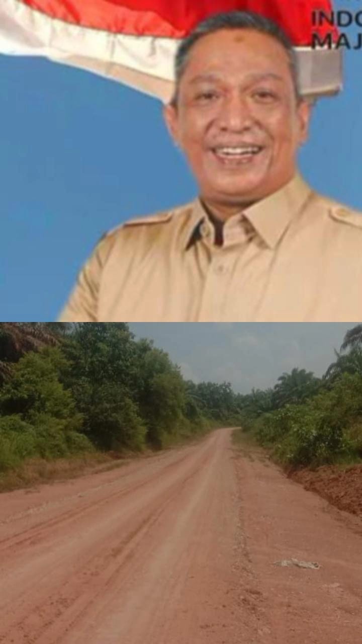 Selamet Riadi Kades Pasir Makmur Ucapkan Terima Kasih, Akses Jalan Tanjung Betung Rambah Samo Selesai di Rehab Jelang HUT RI ke 79