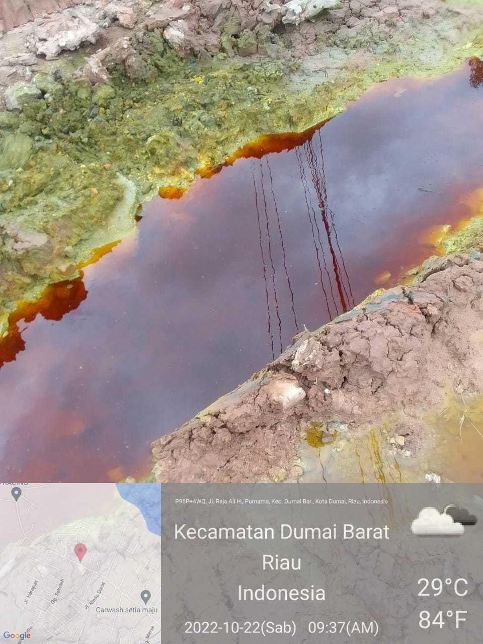 Terkait Bocoran HCL Beberapa Waktu Lalu Pakar Lingkungan Hidup Dr. Elviriadi, M.Si Turun Ke Dumai, Selain Itu Terkait Dana Kompensasi Warga Sekitar Minta Diusut Sampai Tuntas