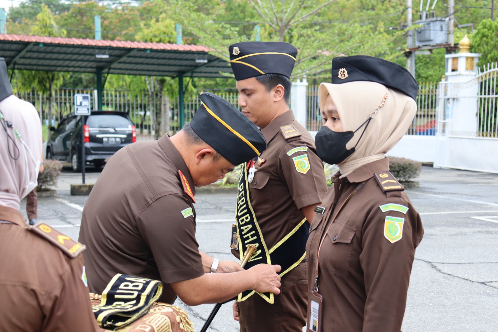 Wujudkan WBK Dan WBBM, Kejari Rohul Pimpin Upacara Pencanangan Dan Penandatanganan Komitmen Bersama