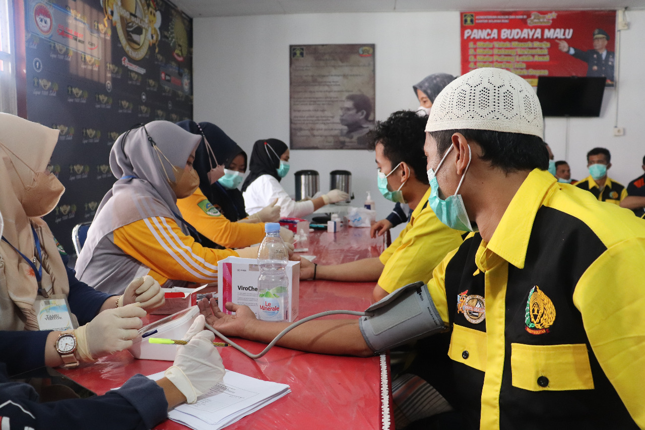 PERINGATI HARI AIDS SEDUNIA, DINKES ROHUL ADAKAN GENERAL CHECK UP DI LAPAS PASIR PENGARAIAN