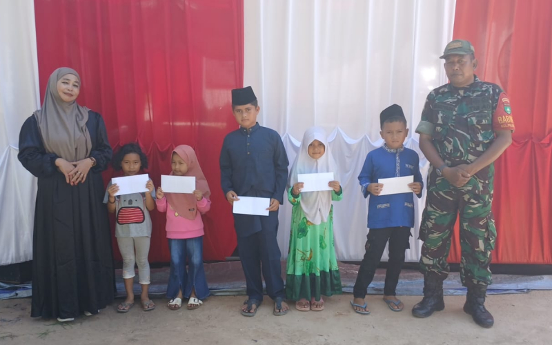 Dandim Dumai: TNI Hadir Bantu Anak Yatim dan Masyarakat