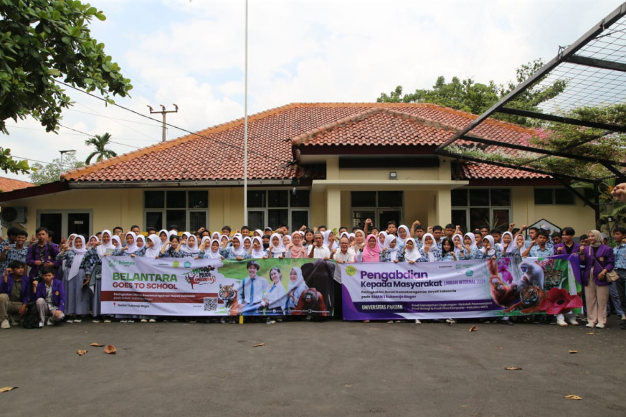 Tingkatkan Literasi Biodiversitas Siswa SMA di Kabupaten Bogor, Universitas Pakuan dan Belantara Foundation Lakukan PKM Bersama