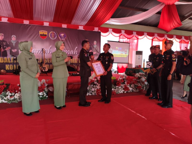 Pelindo Dumai Hadiri Sertijab Denarhanud 004/WSBY, Kapten Agum Gumilar Resmi Jabat Komandan