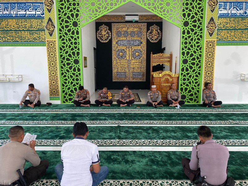 OBWLK 2023, Kabag SDM Polres Rohul AKP Sordarman Sinaga SH Pimpin Giat Binrohtal Personil