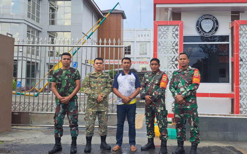 Kodim 0320 Dumai Perkuat Sinergi TNI dan Komcad Lewat Patroli Harkamtibmas