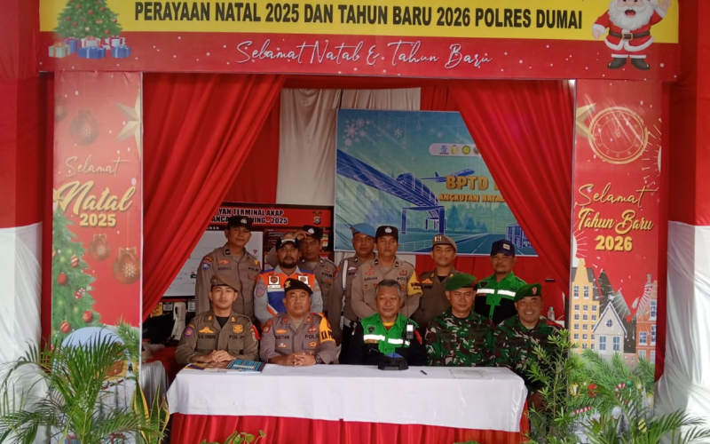 Jelang Nataru 2025/2026, Kodim 0320/Dumai Perkuat Pengamanan di Terminal AKAP
