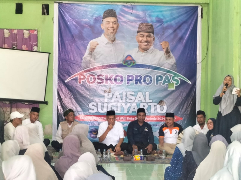 Kampanye di Dua Lokasi, H Paisal Janji Tuntaskan Infrastruktur