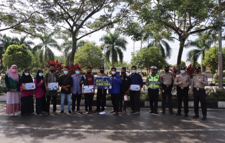 Hati-Hati Dengan Covid 19, Polres Rohul Operasi Keselamatan LK 2022