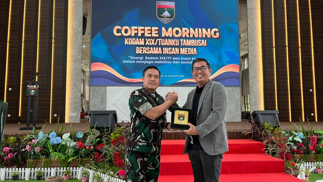 Bersama Kodam XIX/TT, PWI Riau Dorong Profesionalitas Jaga Stabilitas dan Keutuhan NKRI