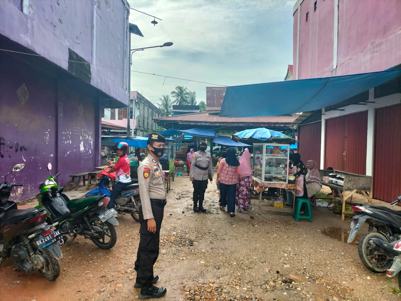 Cegah Gangguan Hipnotis Dan Ciptakan Kamtibmas, Personil Polsek Tambusai Berpatroli