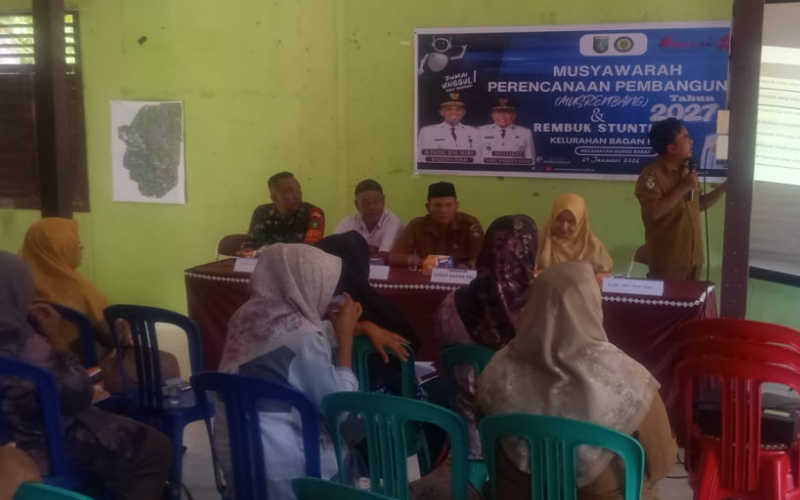Musyawarah Masyarakat Kelurahan Bagan Keladi 2026, Babinsa Dorong Sinergi dan Partisipasi Warga