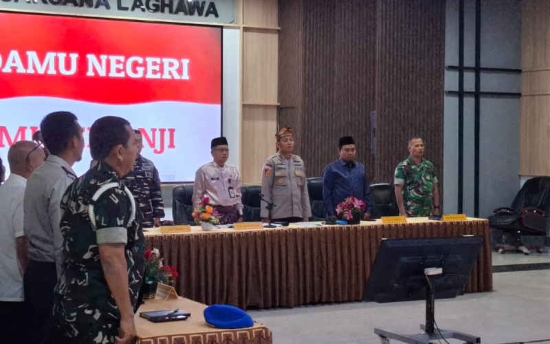 Kodim Dumai Hadiri Rapat Koordinasi Lintas Sektoral Operasi Ketupat Lancang Kuning 2026