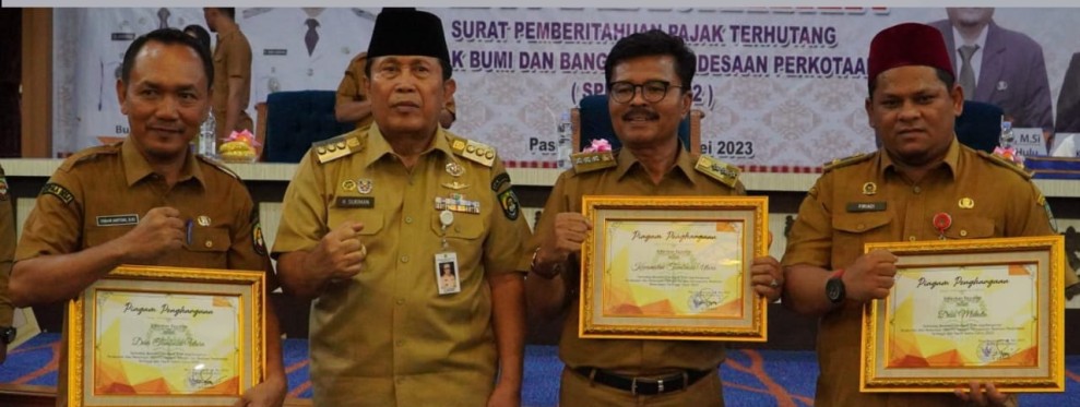 Bupati Rohul H. Sukiman Dorong Camat dan Kades Intensifkan Pemungutan PBB-P2