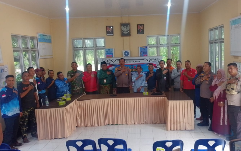 Babinsa Mundam Hadiri Sosialisasi Karhutla, Perkuat Sinergi Pencegahan di Dumai