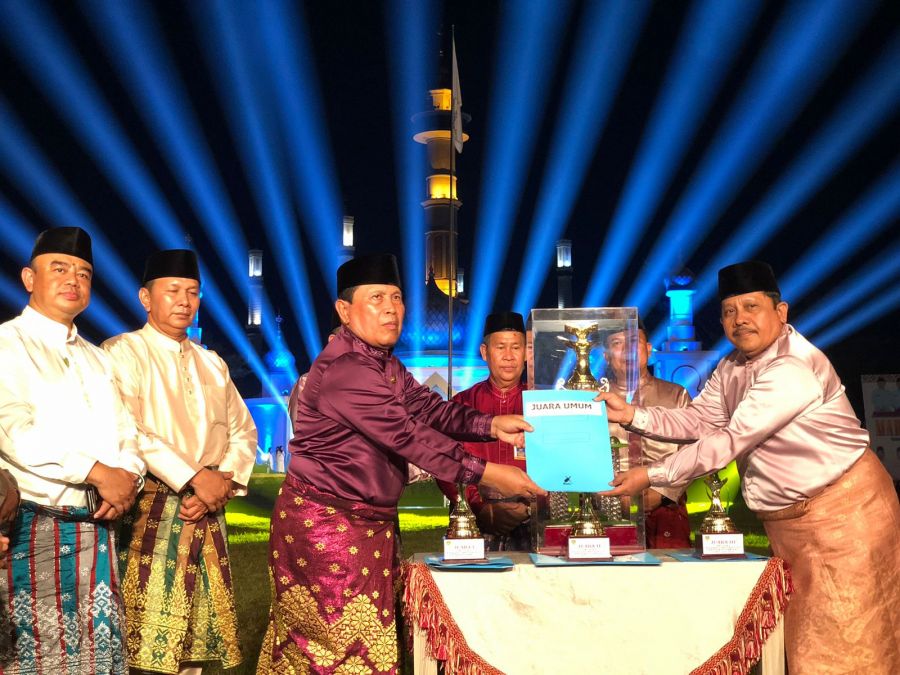 Bupati Rohul H Sukiman Resmi Tutup MTQ  Ke-XXIV Tingkat Kabupaten Rohul 2024