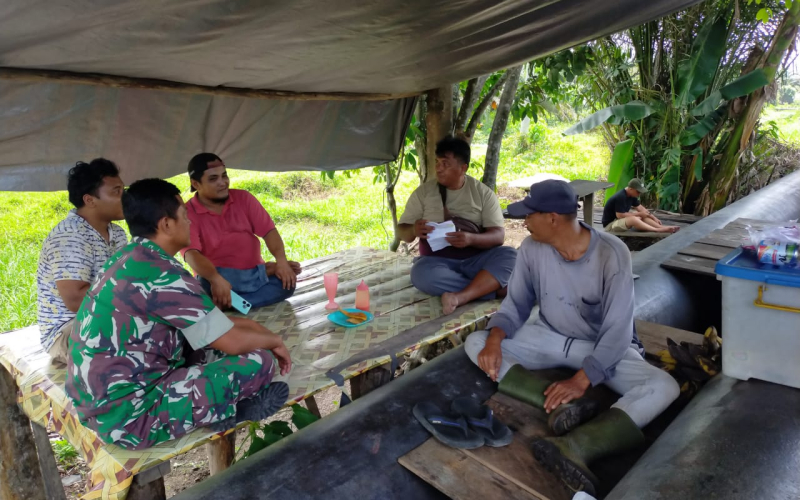 Komsos di Kelurahan Bangsal Aceh, Babinsa: Ini Bukan Sekadar Tugas, Tapi Kebutuhan