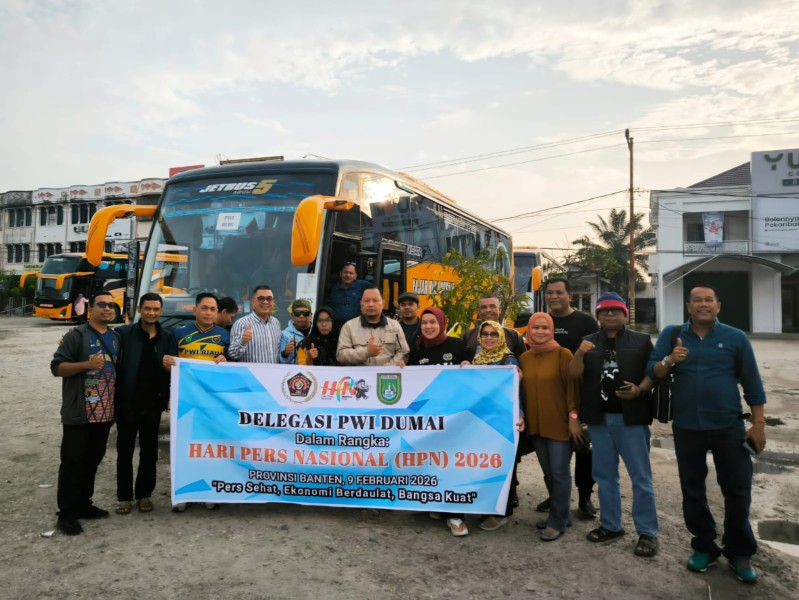 PWI Dumai Utus Delegasi Meriahkan HPN 2026 di Banten